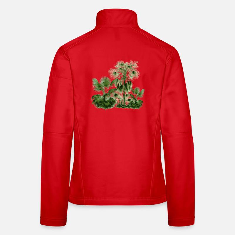 palmier Veste en tissu softshell Femme