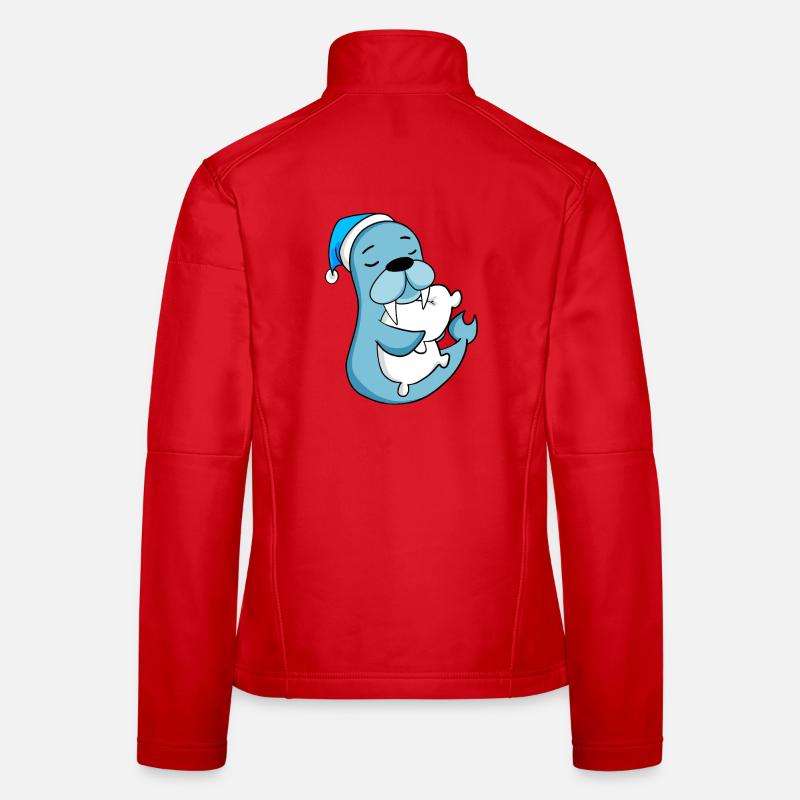 Sea lion Women's Softshell Jacket