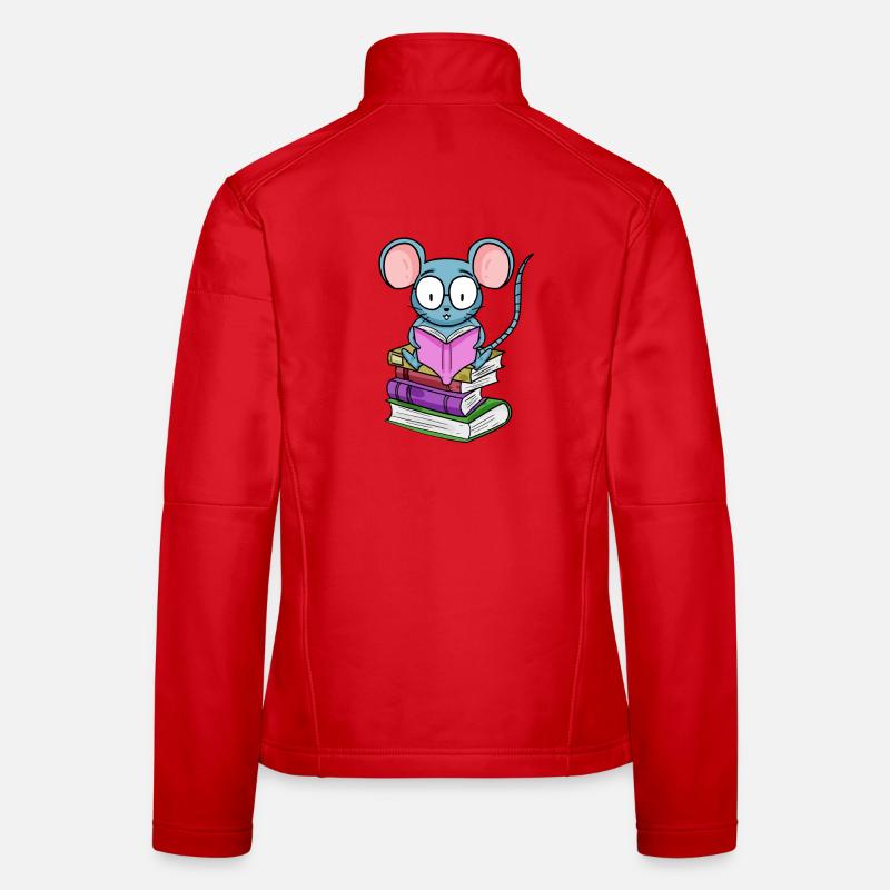 Lesen Buch Bücher Leser Geschenk Frauen Softshelljacke