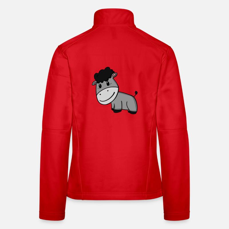 Esel Frauen Softshelljacke