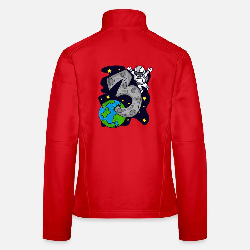 3 Jahre alt Junge - 3 Geburtstag Geschenk Frauen Softshelljacke