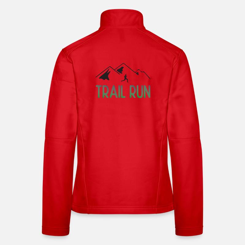 Trailrun Frauen Softshelljacke