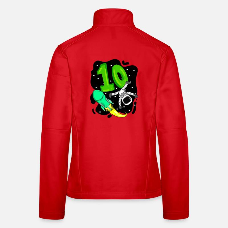 Boy 10 years old - 10th birthday gift Women's Softshell Jacket