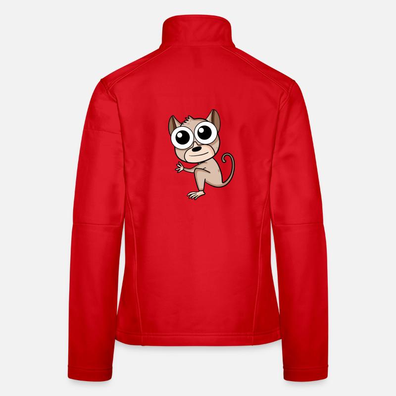 Tarsier Goblin Lemurs Women's Softshell Jacket