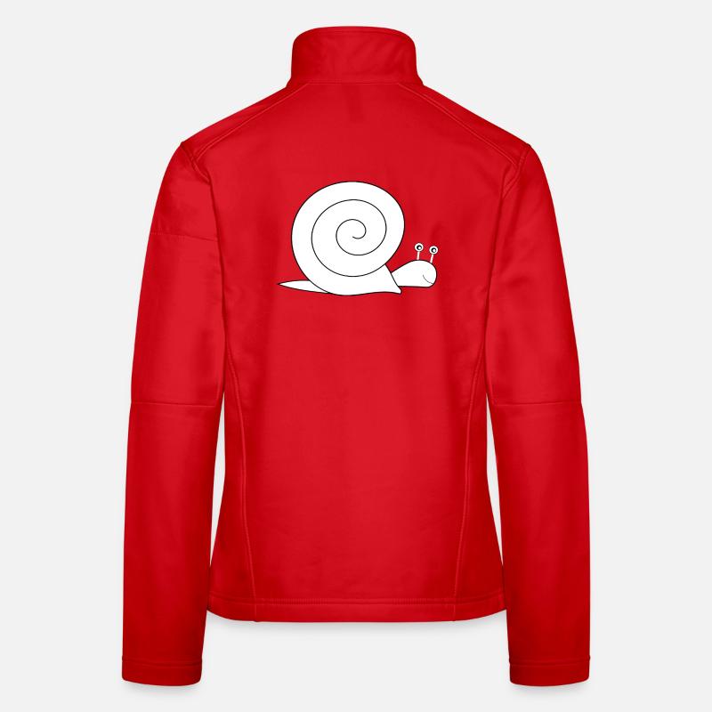 Escargot Veste en tissu softshell Femme