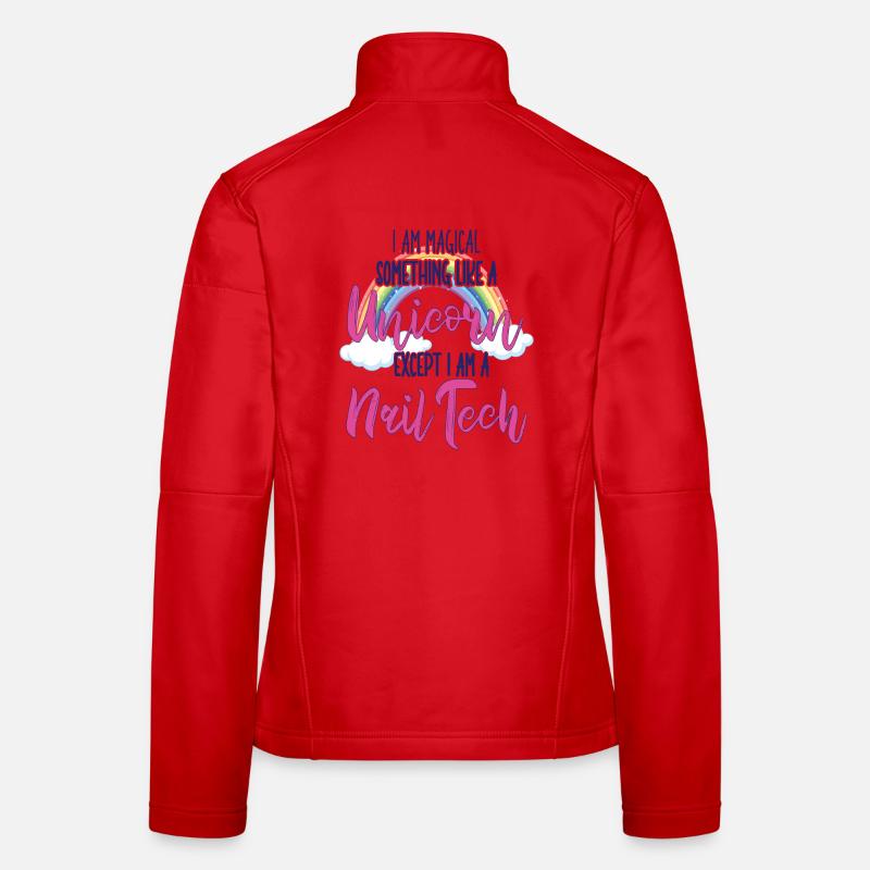 Ich Bin Etwas Magisches Nageltechniker Frauen Softshelljacke