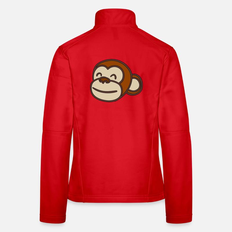 Monkey Head Women's Softshell Jacket