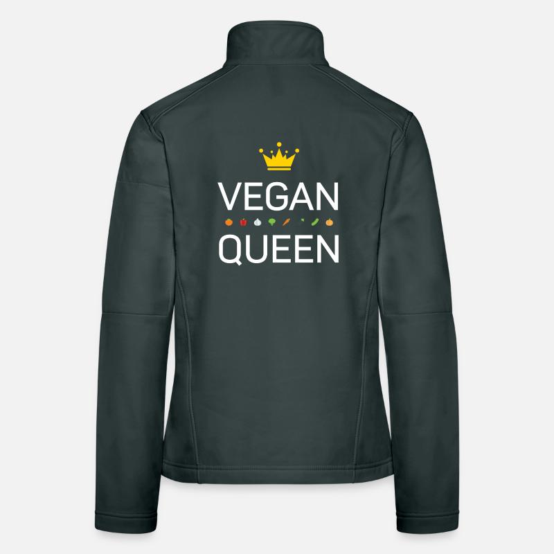 Végétalien Veste en tissu softshell Femme