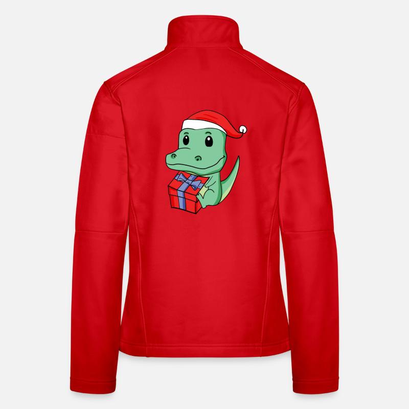 Noël Crocodile Bébé avec Cadeau Veste en tissu softshell Femme