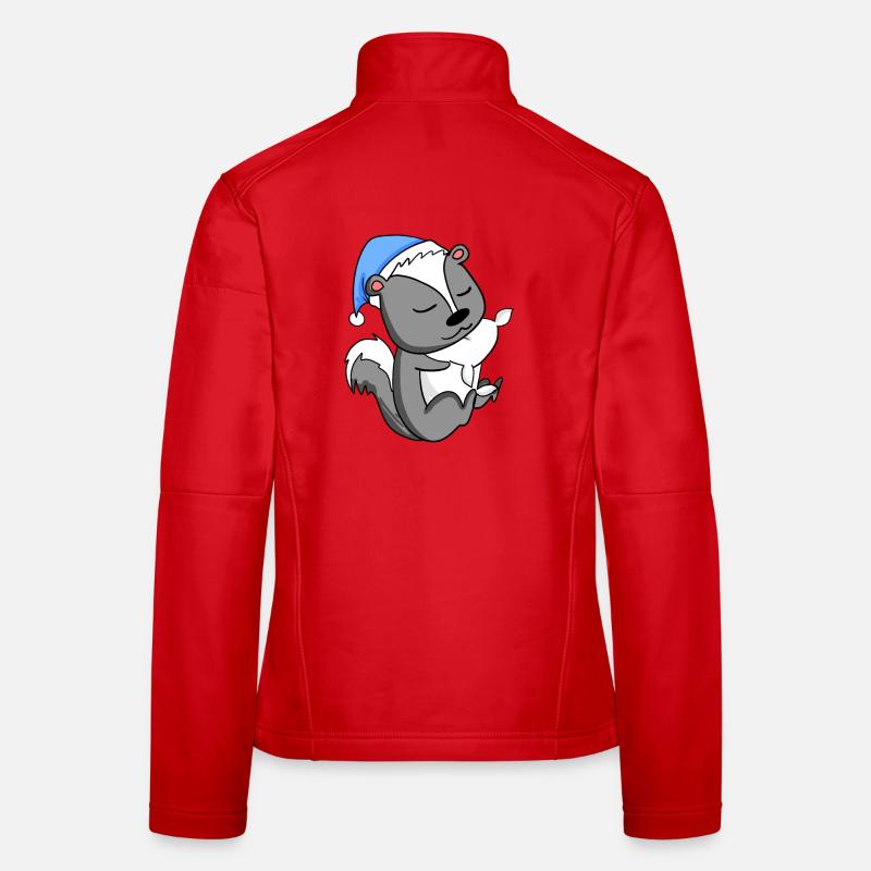 Stinktier Frauen Softshelljacke