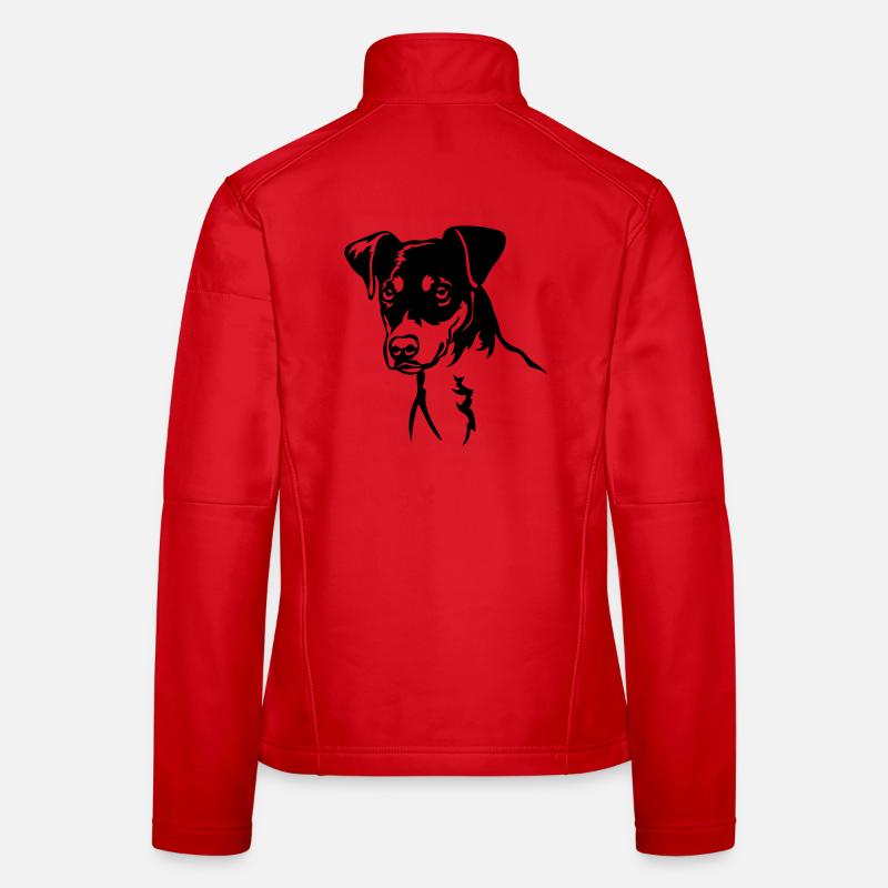 Bodeguero Andaluz Kopf - Frauen Softshelljacke - Rot