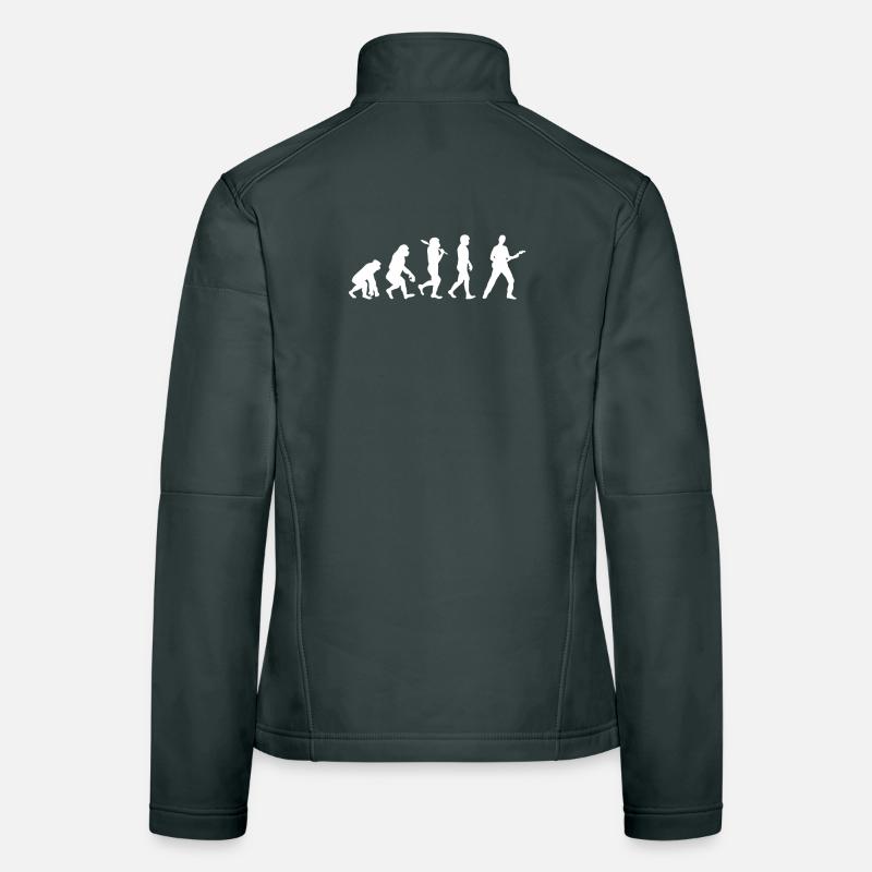 Evolution Guitar Bassist Women's Softshell Jacket