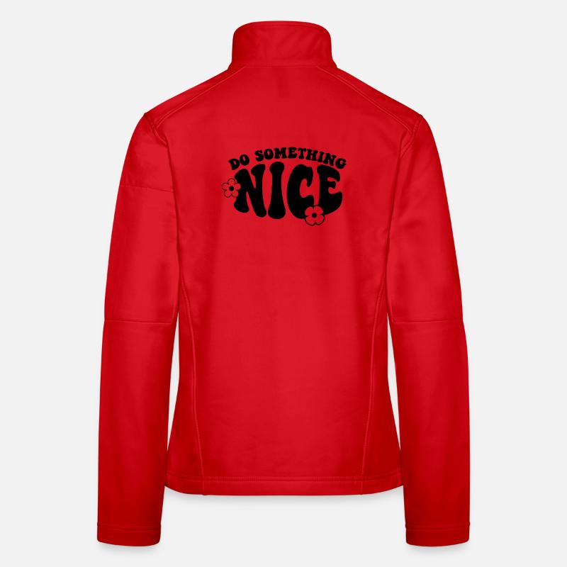 Do Something Nice Women's Softshell Jacket