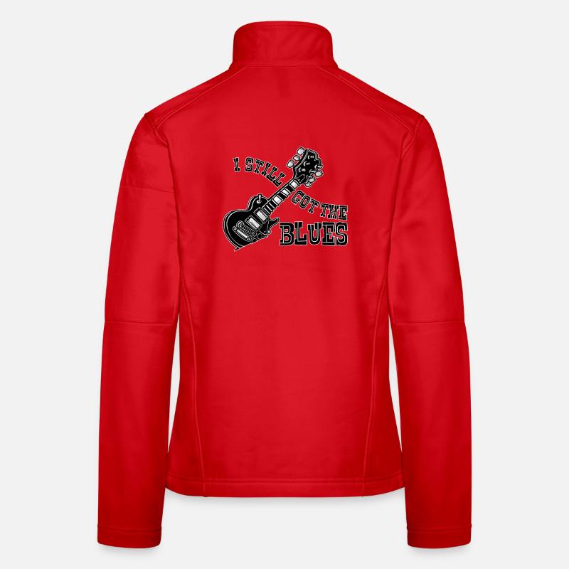ICH HABE IMMER NOCH DEN BLUES Frauen Softshelljacke