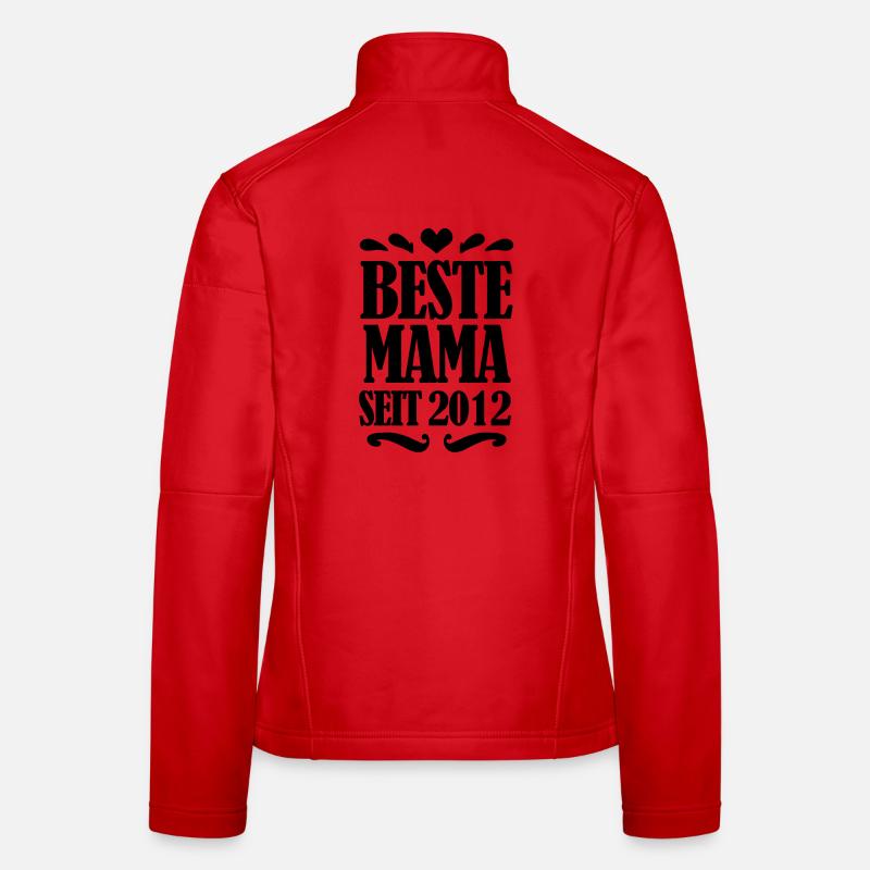 Beste Mama seit 2012 Frauen Softshelljacke