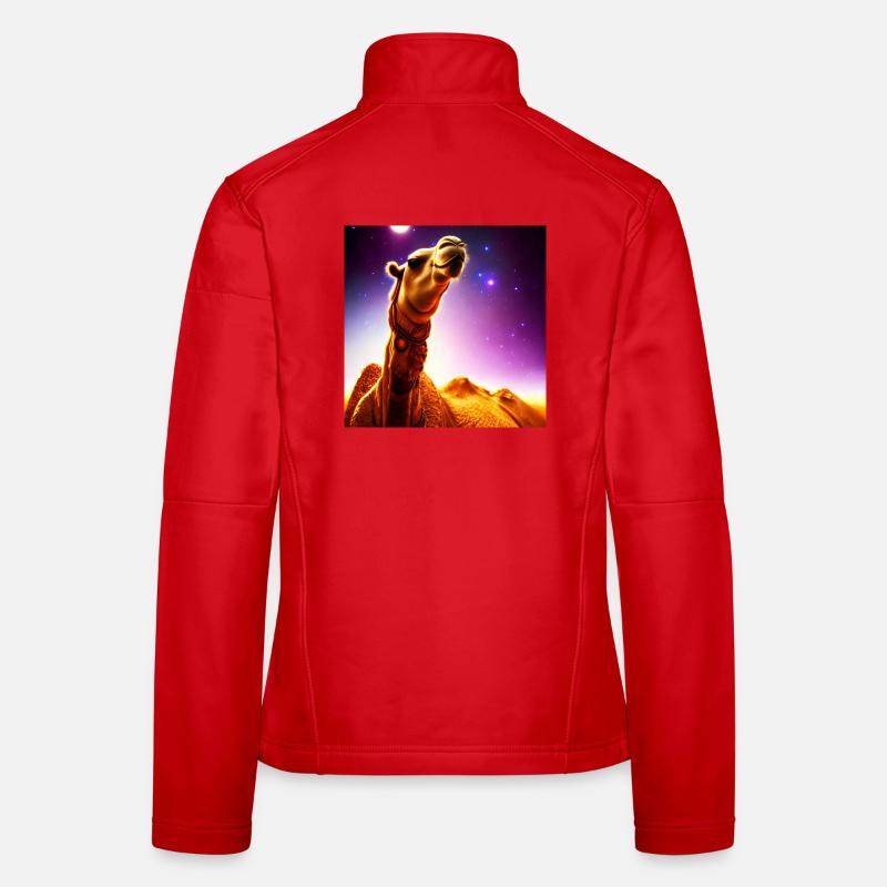 Dromedary Camel - Navire du désert Veste en tissu softshell Femme