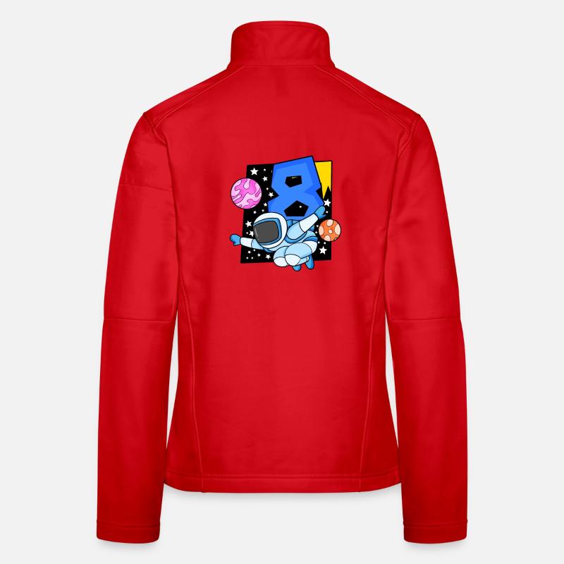 8 ans Jeune astronaute Veste en tissu softshell Femme