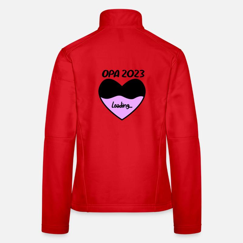 Opa 2023 loading - Opa werden - Opa Geschenk Frauen Softshelljacke