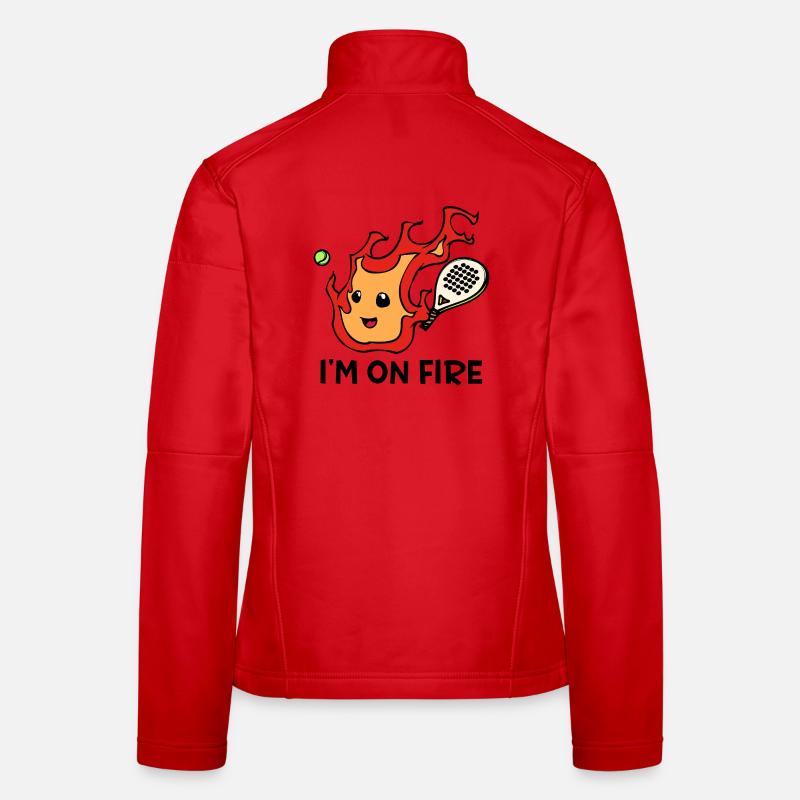 Spieler Padel Statement Training Racket Turnier Frauen Softshelljacke