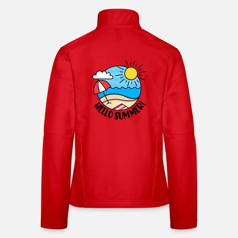 Hello Summer 2 Women's Softshell Jacket
