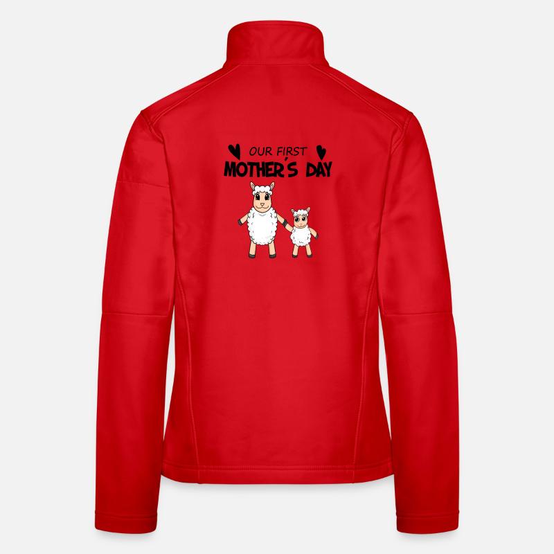 Muttertag - erster Muttertag Geschenk Frauen Softshelljacke