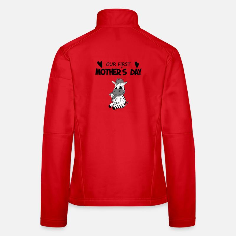 Muttertag - erster Muttertag Geschenk Frauen Softshelljacke