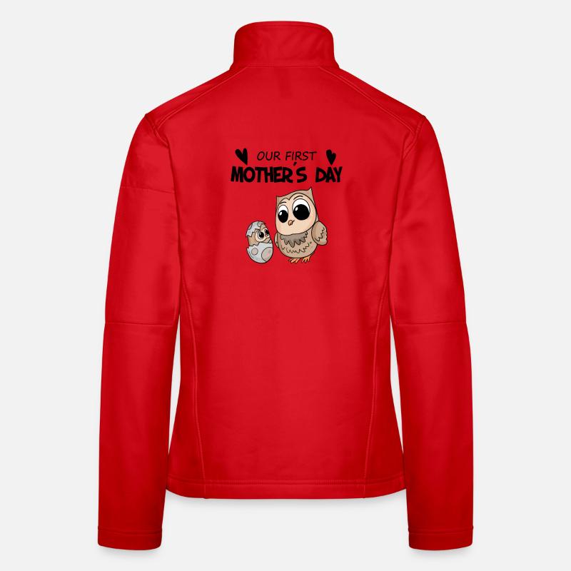 Muttertag - erster Muttertag Geschenk Frauen Softshelljacke