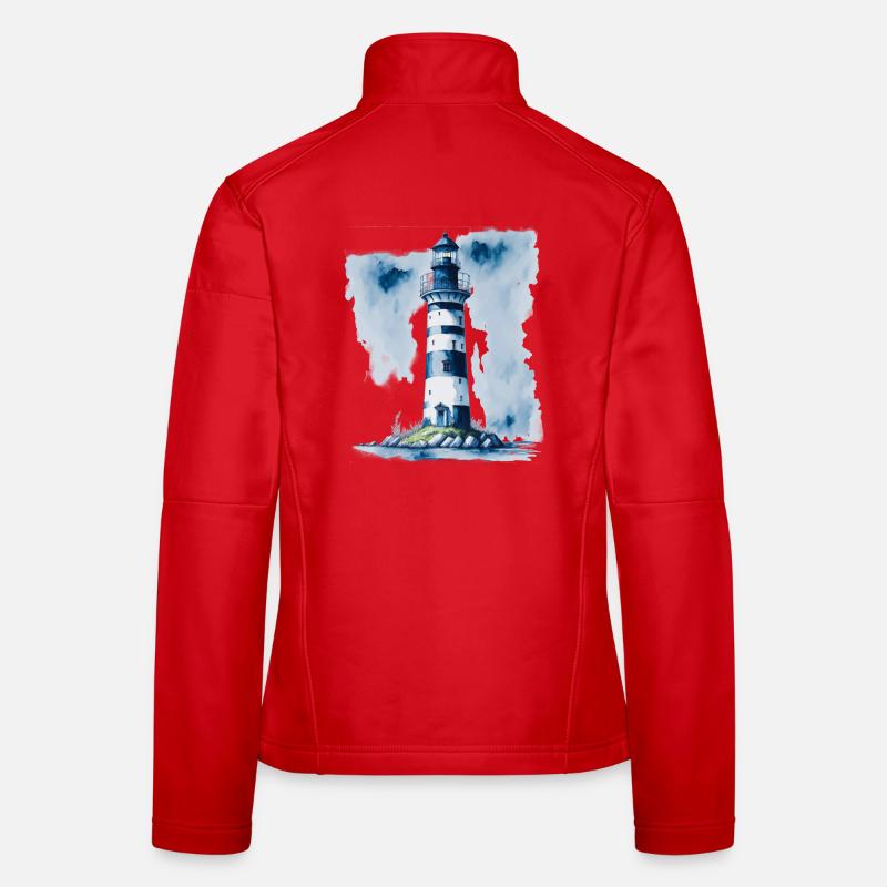Phare Veste en tissu softshell Femme