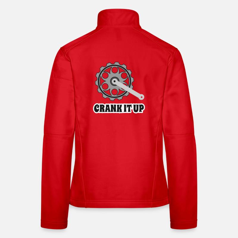 jacking up pace the beech in it plank gas faster pace Women's Softshell Jacket