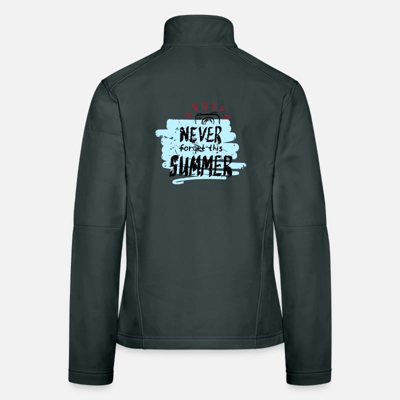 Never Forget This Summer Women's Softshell Jacket