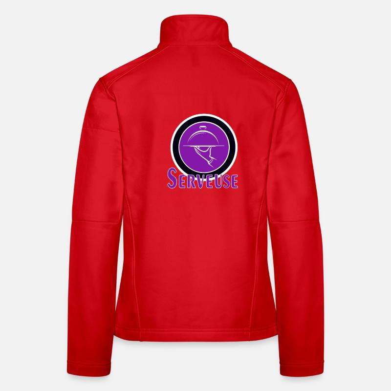 Serveuse Veste en tissu softshell Femme