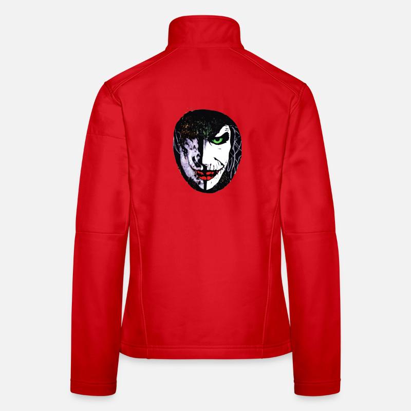 Joker - Frauen Softshelljacke - Rot