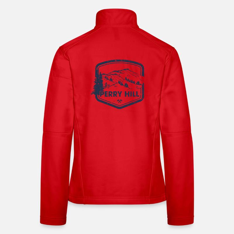 Perry Hill Mountain Trail - Frauen Softshelljacke - Rot
