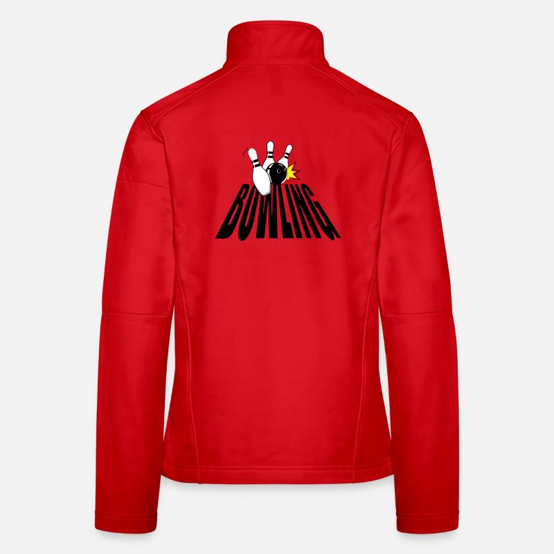 BOWLING Veste en tissu softshell Femme