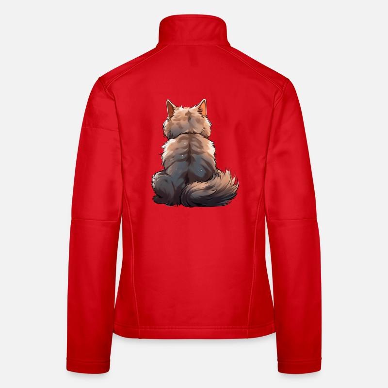 Munchkin Katze Frauen Softshelljacke