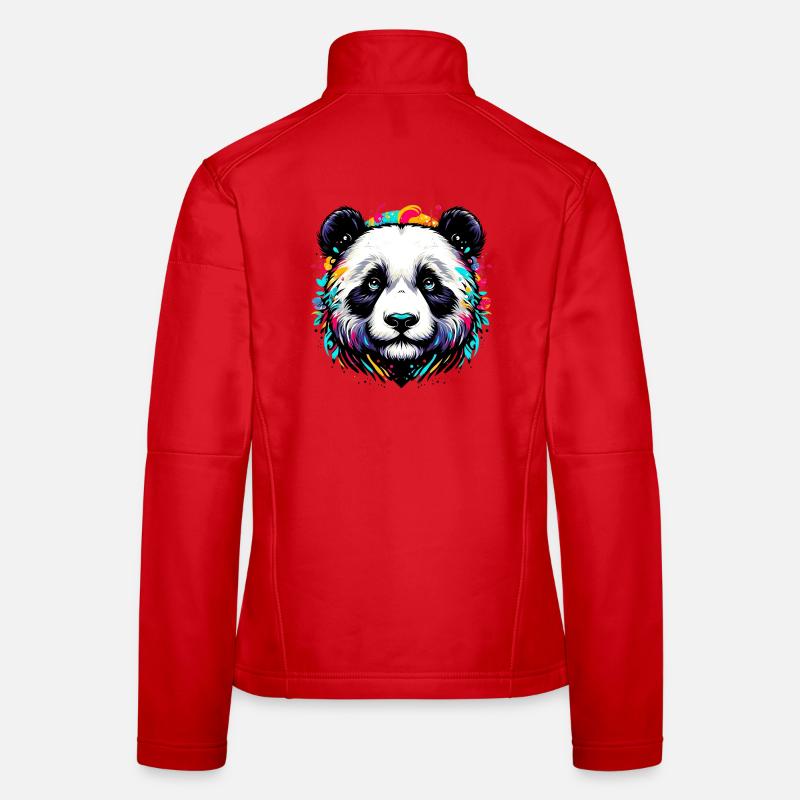 Panda Frauen Softshelljacke