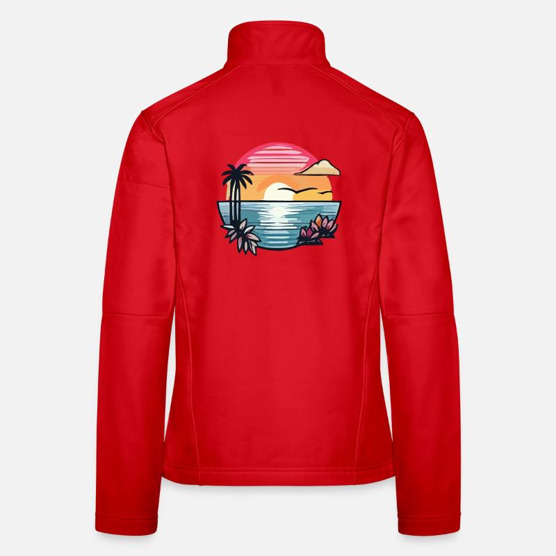 Été Veste en tissu softshell Femme