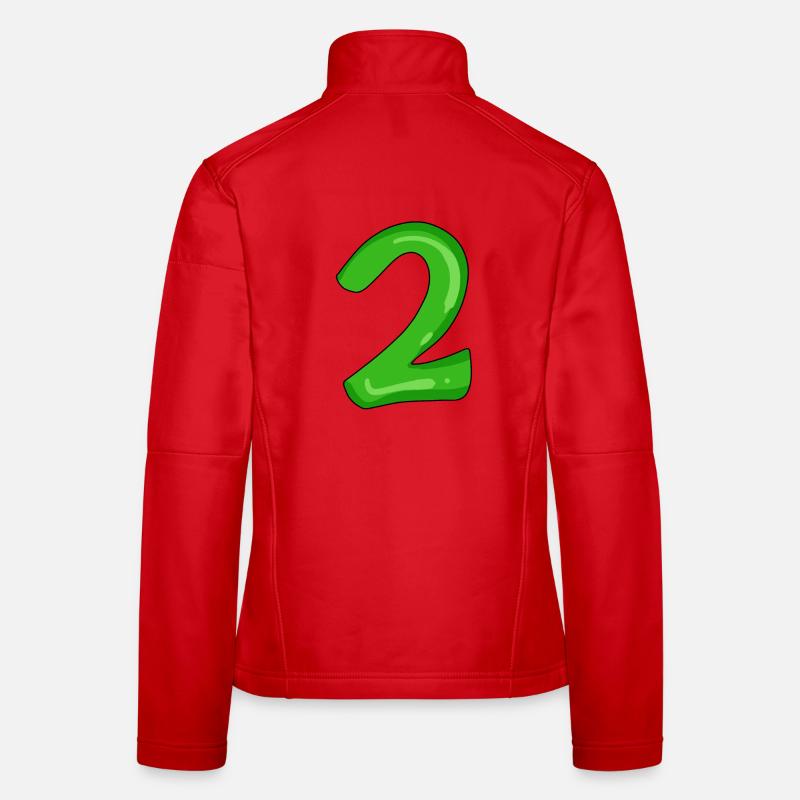 Deux - 2 - Numéro Numéro Veste en tissu softshell Femme