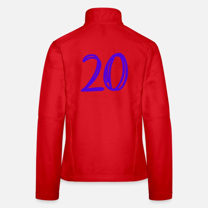 20. 20 YEARS. 20th ANNIVERSARY. 20TH ANNIVERSARY. Women's Softshell Jacket