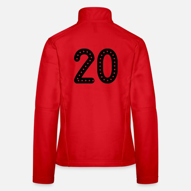 20. 20 YEARS. 20th ANNIVERSARY. 20TH ANNIVERSARY. Women's Softshell Jacket