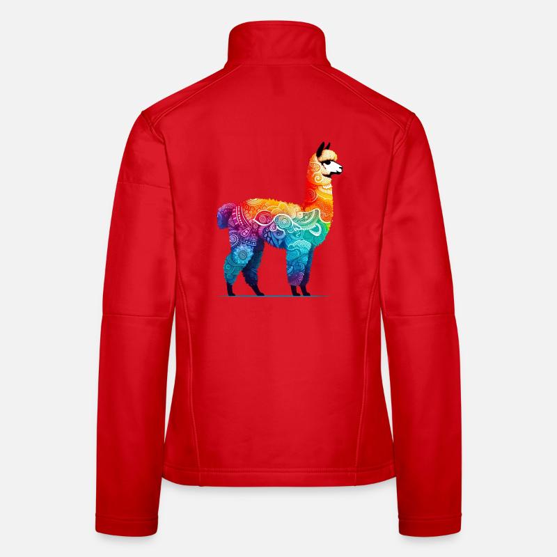 Alpaga Veste en tissu softshell Femme