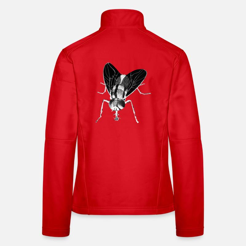 Mouche - Insecte Veste en tissu softshell Femme