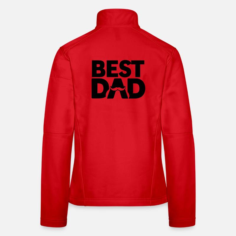 Bester Papa – Papa Geschenk Design Frauen Softshelljacke
