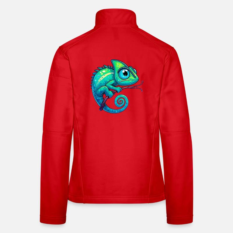 Chameleon - Women's Softshell Jacket - red