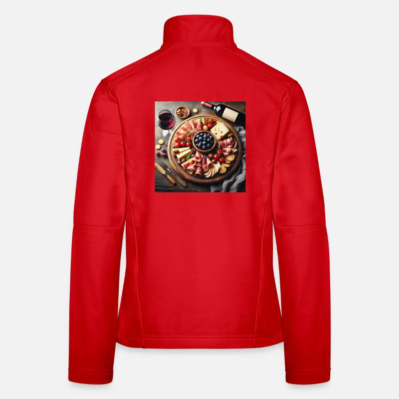 Serrano ham and cheese Women's Softshell Jacket