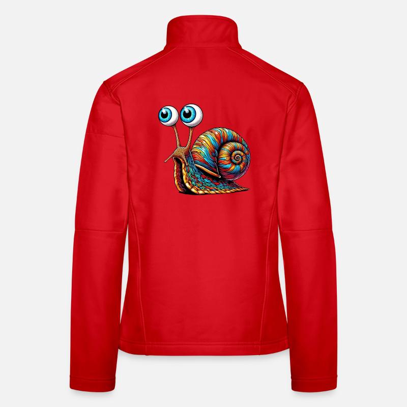 Escargot Veste en tissu softshell Femme