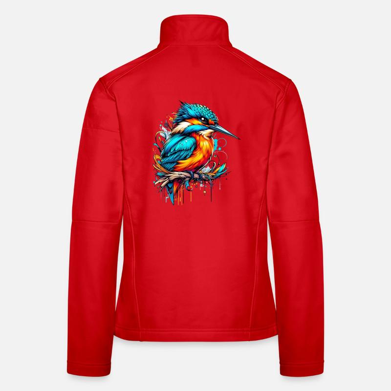 Martin-pêcheur Veste en tissu softshell Femme