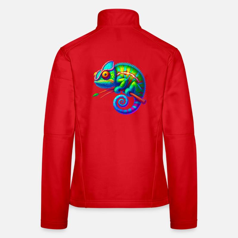 Chameleon - Women's Softshell Jacket - red