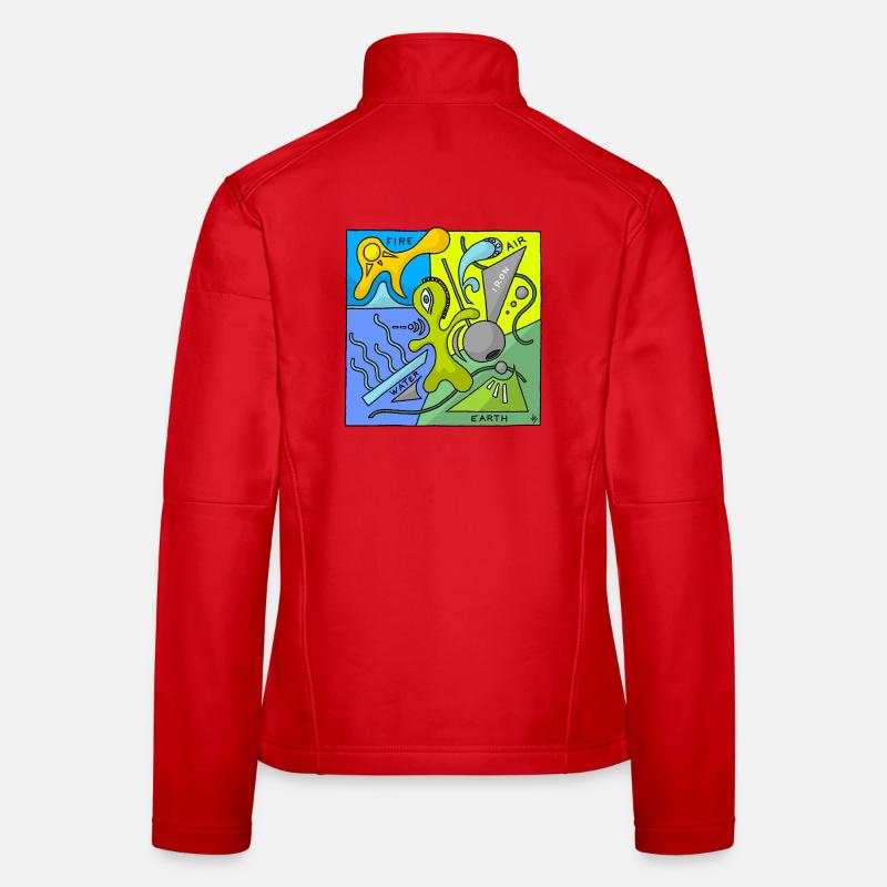 Ofenelemente Frauen Softshelljacke