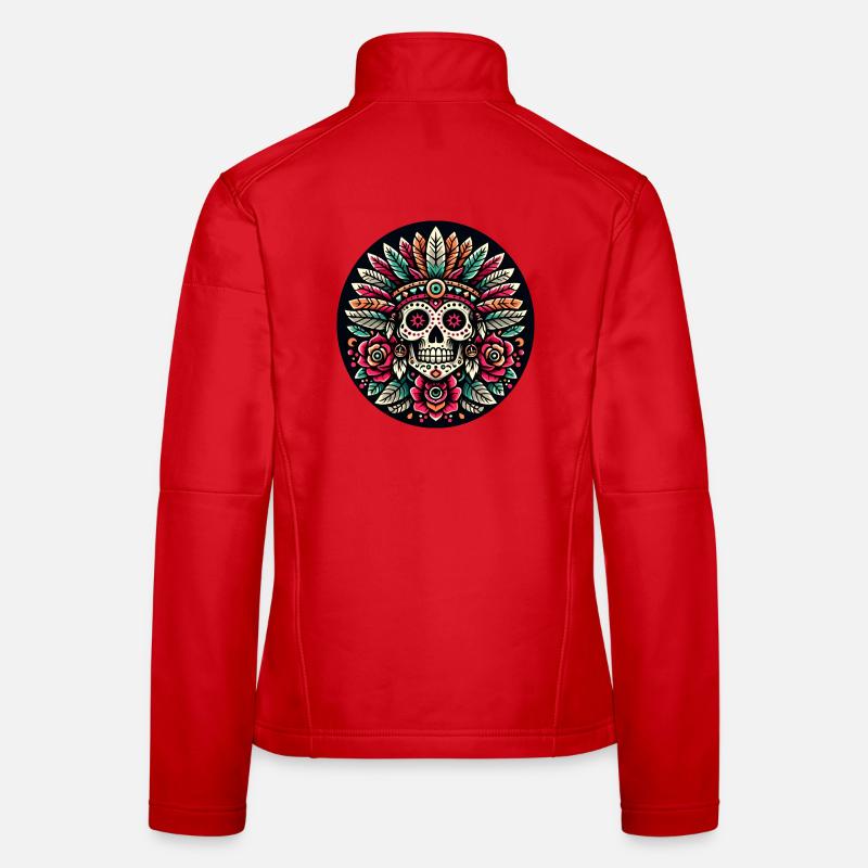 Mayan Skull 2 Women's Softshell Jacket